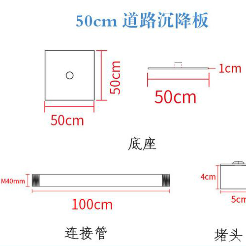 南阳沉降板规格型号如何选择？